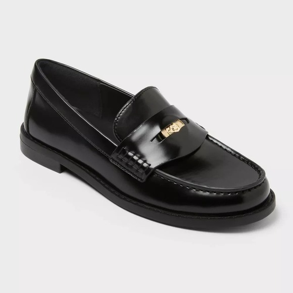 a new day Shoes - A New Day Phyllis Penny Loafers Black Size 8. Worn only once!